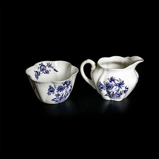 Shelley Porcelain Cup and Creamer Meissenette 14260