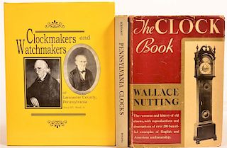 (3 vols) Books on Clocks