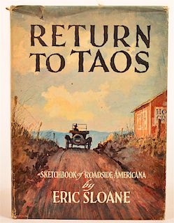 (1 vol) Inscribed Eric Sloane Book