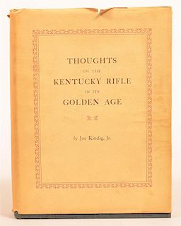 (1 vol) Kindig on the Kentucky Rifle 1st Ed