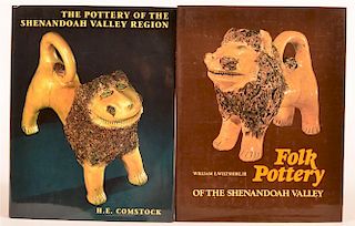 (2 vols) Comstock's Shenandoah Valley Pottery +