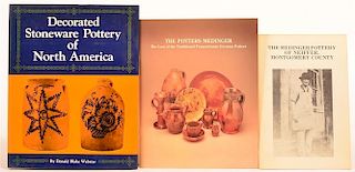 (3 vols) Books on Stoneware & Pottery