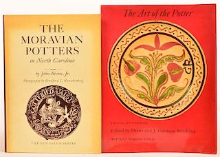 (2 vols) Moravian Potters in NC & Art of Potter