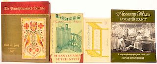 (4 vols) Books on Penna German Arts & Life