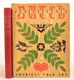 (2 vols) Penna German Bookplates & Folk Art