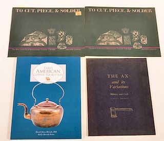 (4 vols) Books on Tea Kettles Axes Tinsmith