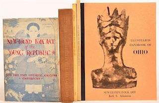 (5 vols) Books on American Folk Art