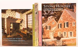 (5 vols) Books on Early Pennsylvania Architecture