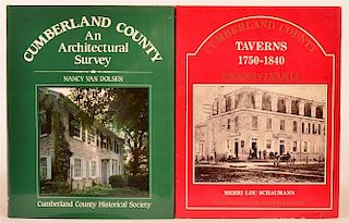 (2 vols) Books on Early Pennsylvania Architecture