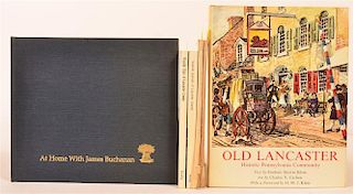 (6 vols) Books on Lancaster County Penna