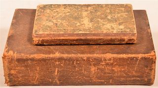 (2 vols) 1825 Lancaster Catechism +