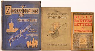 (3 vols) Children's Books 1880s- 1921