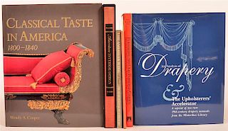 (6 vols) Books on Antiques & Design