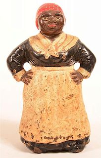 Hubley Southern Mammy Cast Iron Doorstop.