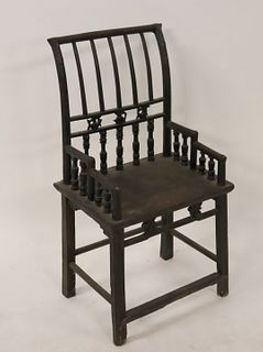 Antique Chinese Hardwood Chair.