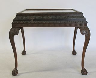 Antique, Highly & Finely Carved Chippendale Style