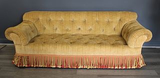 A Vintage & Quality Art Deco Style Sofa With