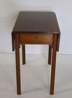 Antique Continental Drop Leaf Pembroke Table