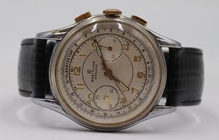 JEWELRY. Vintage Breitling Stainless Telemeter