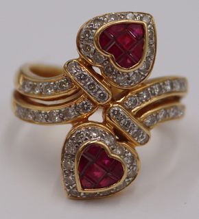 JEWELRY. LeVian 18kt Gold, Colored Gem and Diamond
