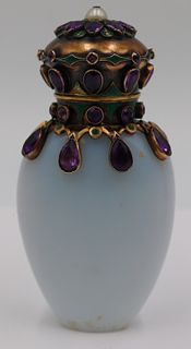 GOLD. Continental 14kt Gold, Amethyst, Diamond and
