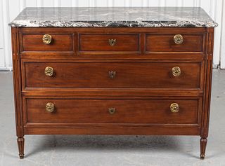 Neoclassical Style Mahogany Chest of Drawers
