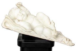 Marilyn Weinstein "Little Me" Marble Sculpture