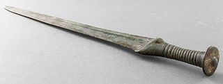 Archaic Luristan Persian Bronze Dagger