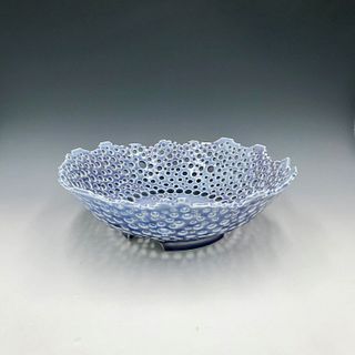 Claire Cohen: Porcelain Lace Fruit Bowl