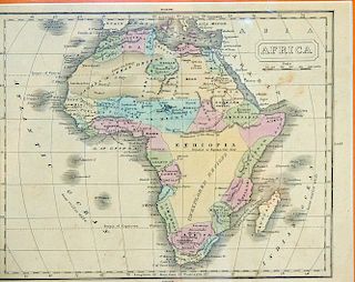 1829 Map of Africa