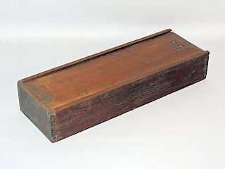 Antique Slide-Lid Candle Box