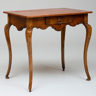 French Provincial Walnut Side Table