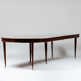 Directoire Gilt-Metal-Mounted Mahogany Extension Dining Table