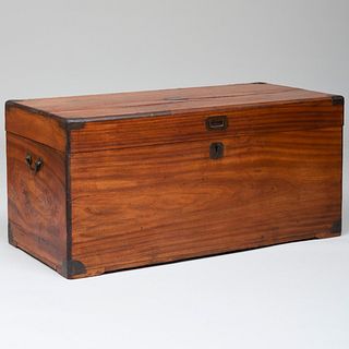 Chinese Export Camphor Wood Chest