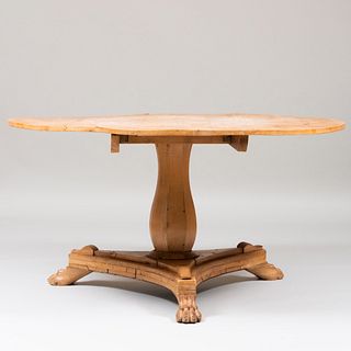 William IV Style Pine Center Table