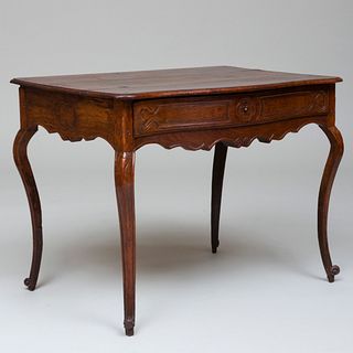 Louis XV Provincial Carved Walnut Table