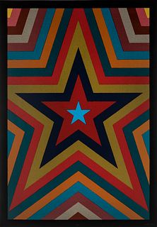 SOL LEWITT (United States, 1928 - 2007).
Untitled, from the Olympic Centennial Suite, 1992.
Silkscreen on 270 gr Velin d'Arches paper, 109/250.
Signed