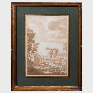 Attributed to Jacob Van der Ulft (1627-1689): Landscape