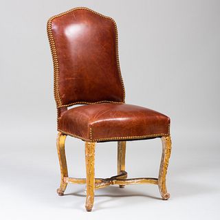RÃ©gence Style Giltwood Side Chair