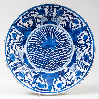 Dutch Blue and White Delft Charger