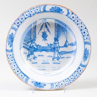 Delft Blue and White Soup Plate