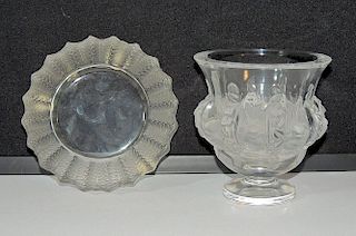 Two Pieces of Lalique Glass