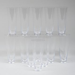 Set of Thirteen Continental Glasses