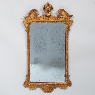 Queen Anne Giltwood Mirror