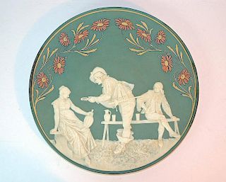 Mettlach Pottery Charger