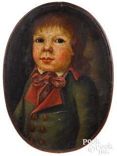 Oil on panel portrait of Joseph Propst