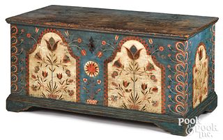 Berks County, Pennsylvania painted dower chest