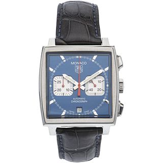 TAG HEUER MONACO CHRONOGRAPH WATCH IN STEEL REF. CW2113-0 Movement: automatic
