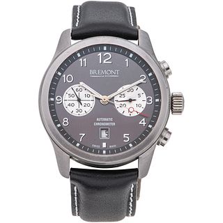 BREMONT CHRONOGRAPH WATCH IN STEEL Movement: automatic