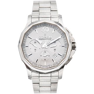 CORUM ADMIRAL'S CUP LEGEND CHRONOGRAPH WATCH IN STEEL REF. 01.0096  Movement: automatic